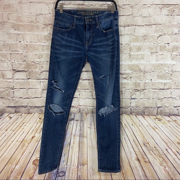 American Eagle Outfitters Other - Men’s American Eagle knee slit skinny jean 30 x 32